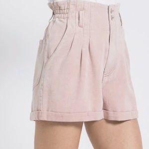 NEW❤️ soft pink denim jean shorts